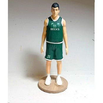 1/24 Stoyan Vrankovic Panathinaikos Basketball Handpainted Figure